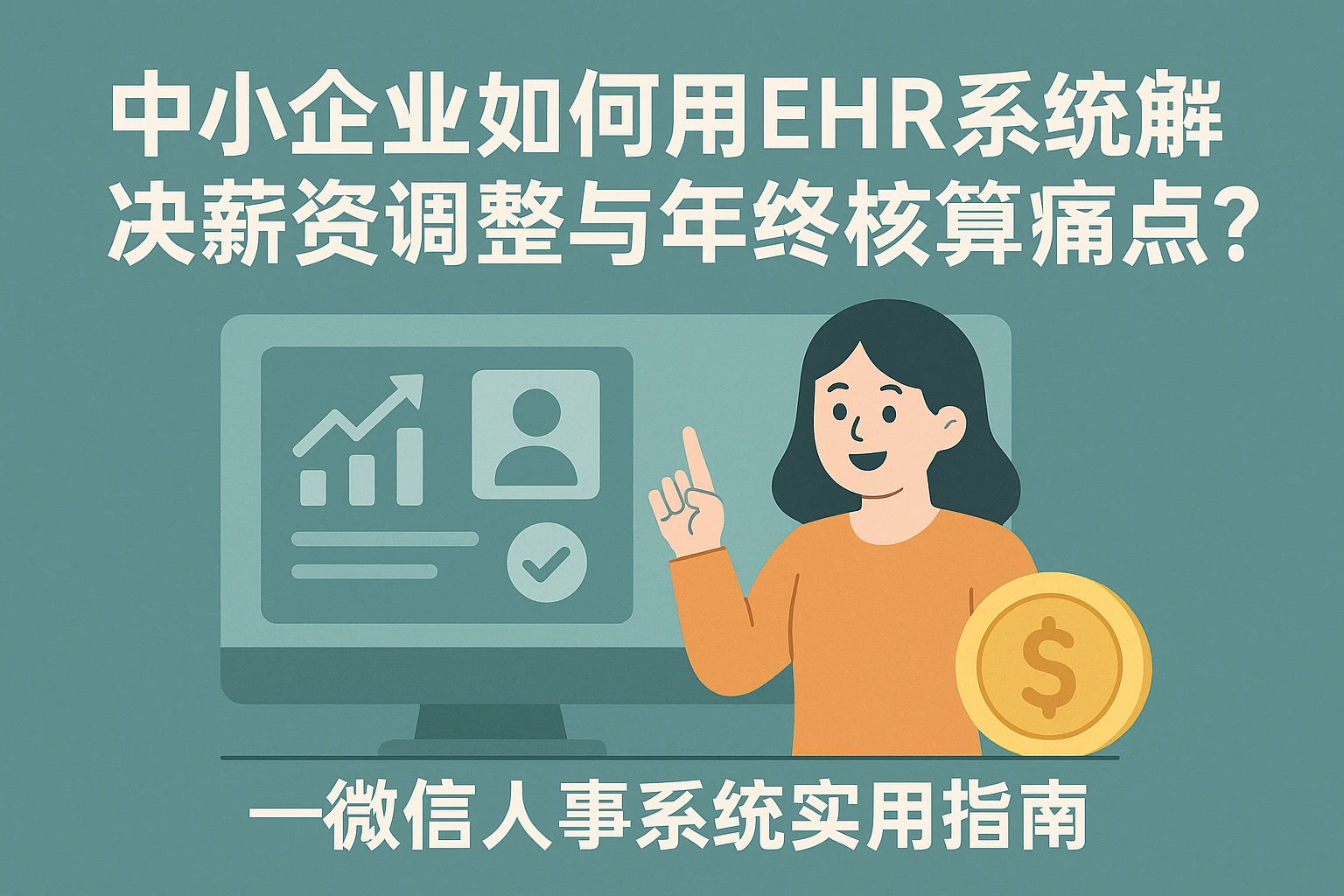 中小企业如何用EHR系统解决薪资调整与年终核算痛点？——微信人事系统实用指南