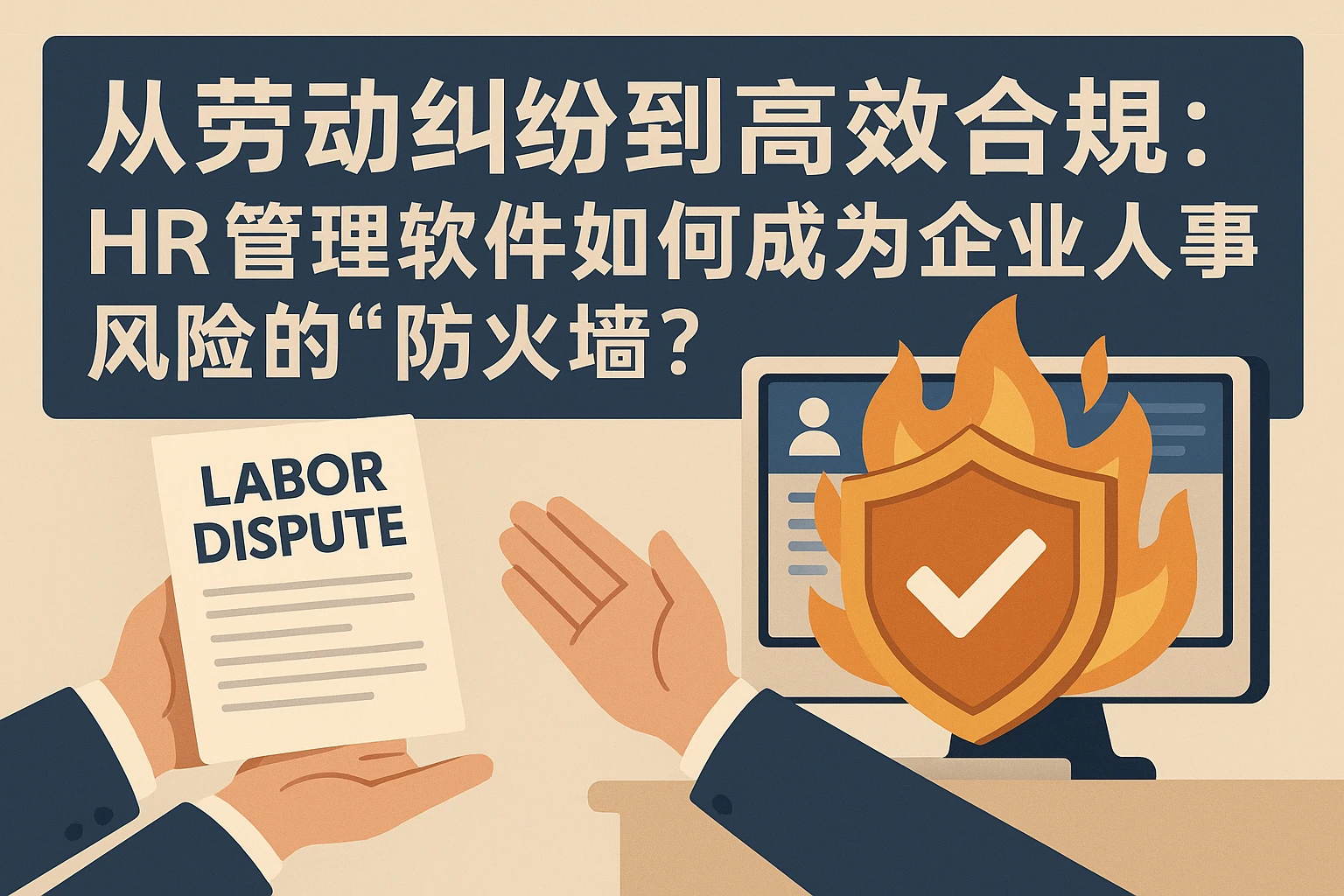从劳动纠纷到高效合规：HR管理软件如何成为企业人事风险的“防火墙”？