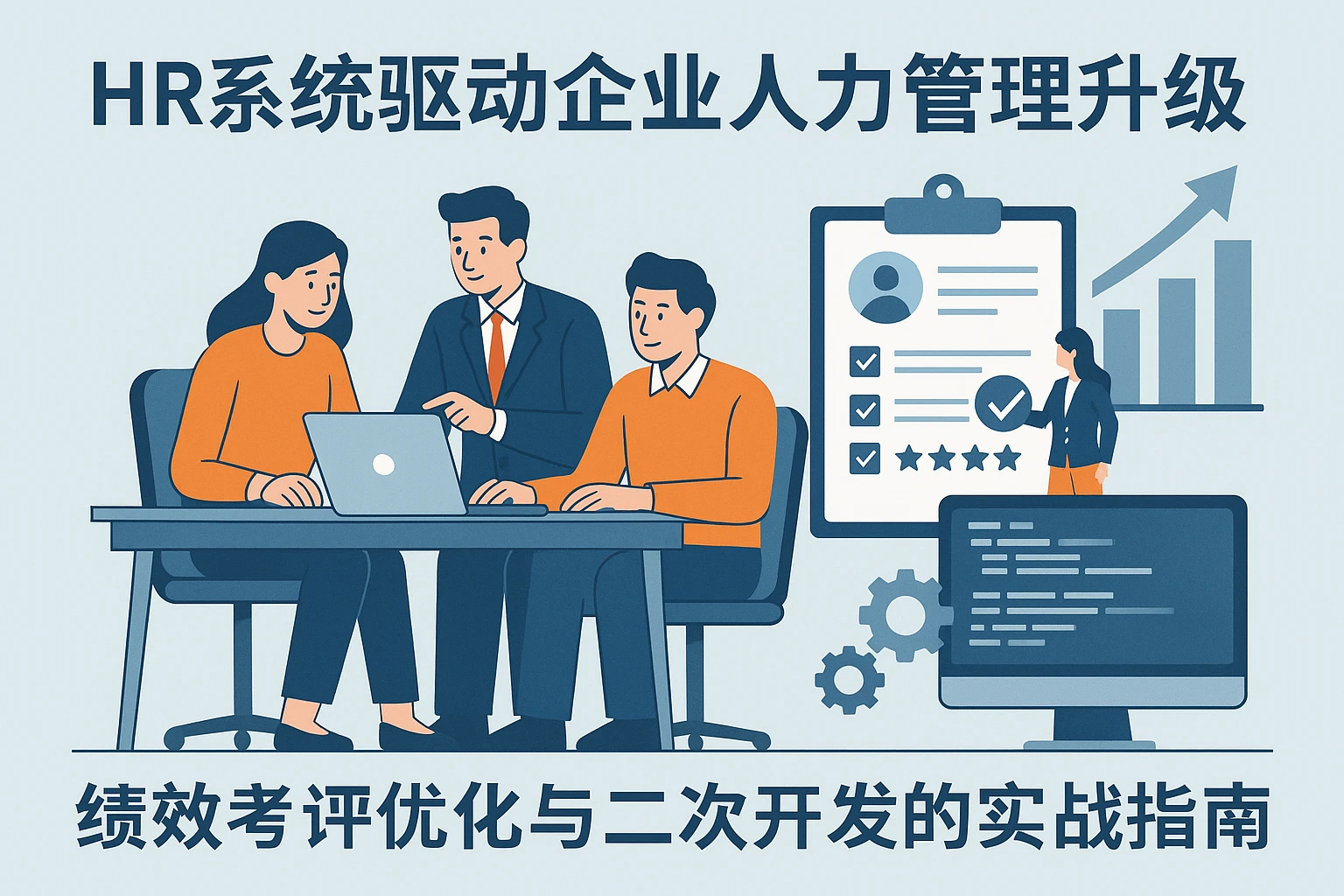 HR系统驱动企业人力管理升级：绩效考评优化与二次开发的实战指南