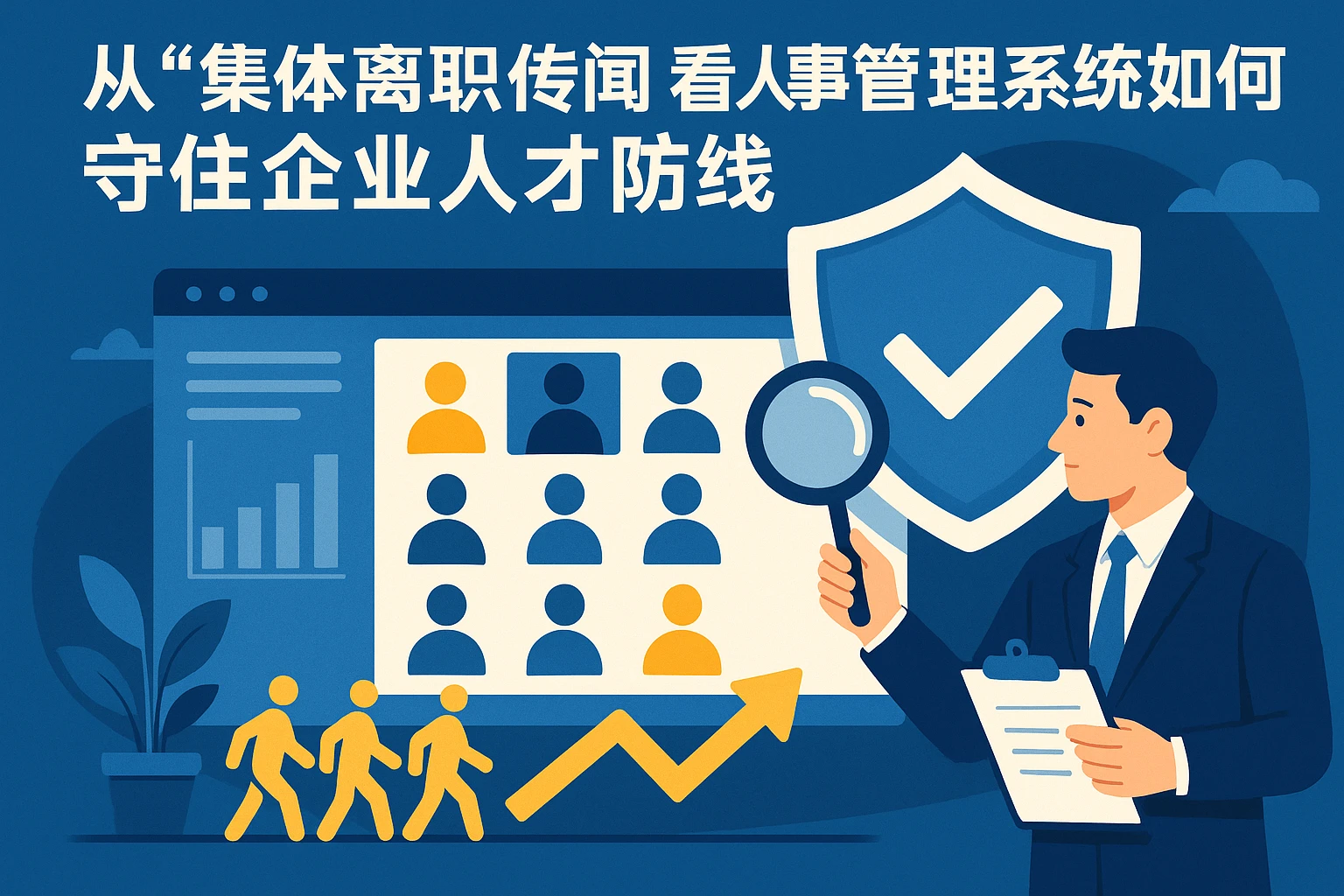 从“集体离职传闻”看人事管理系统如何守住企业人才防线