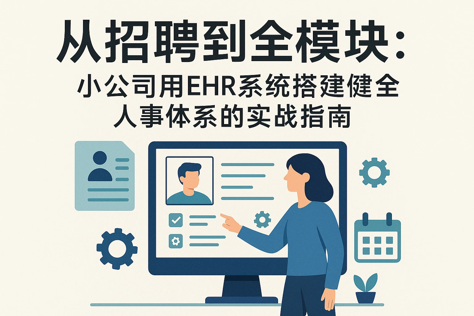 从招聘到全模块：小公司用EHR系统搭建健全人事体系的实战指南