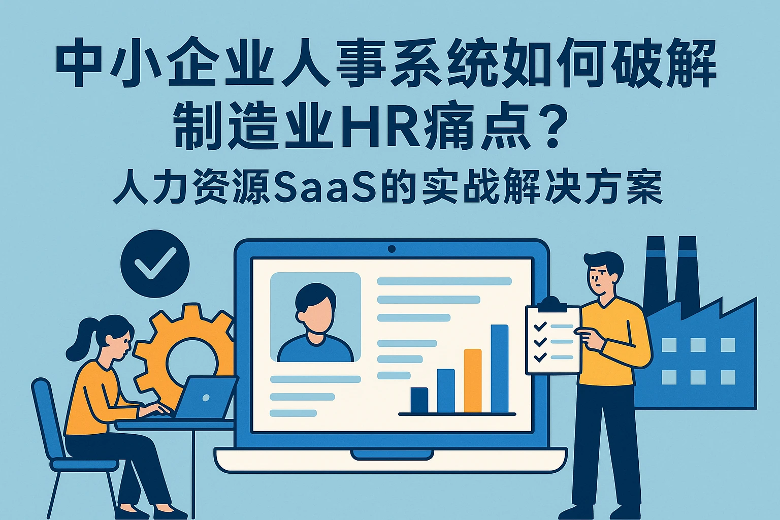 中小企业人事系统如何破解制造业HR痛点？人力资源SaaS的实战解决方案