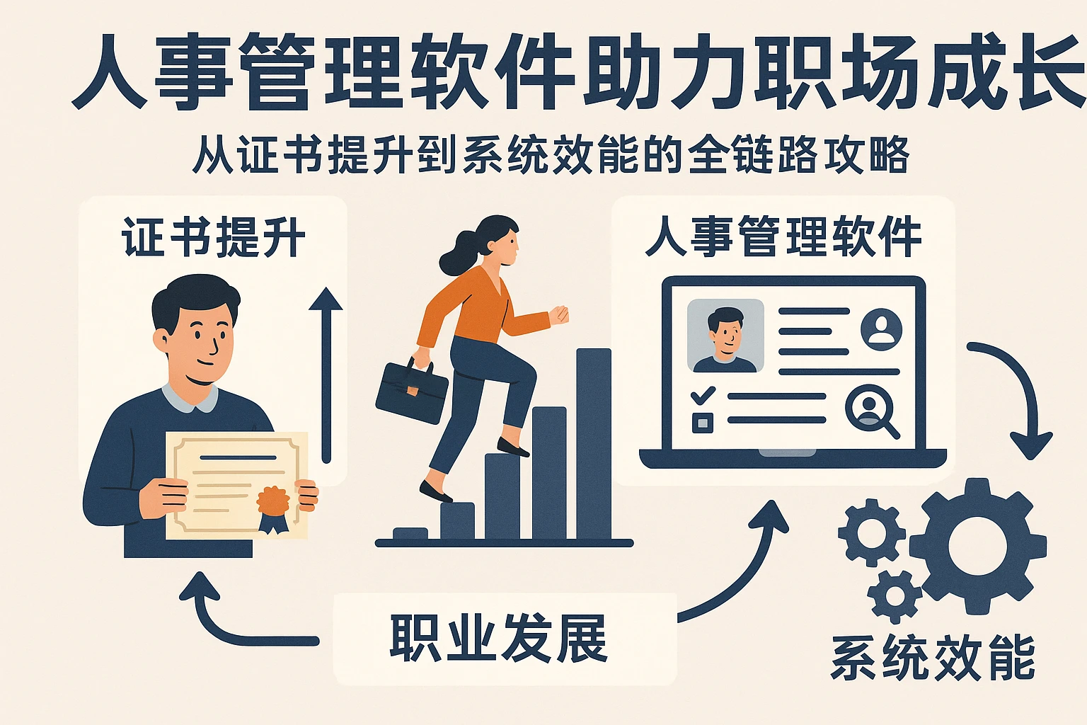 人事管理软件助力职场成长：从证书提升到系统效能的全链路攻略