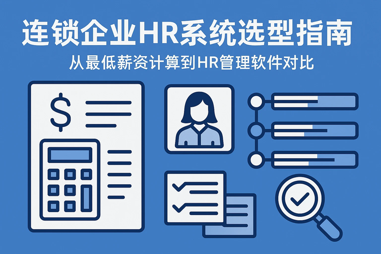连锁企业HR系统选型指南：从最低薪资计算到HR管理软件对比