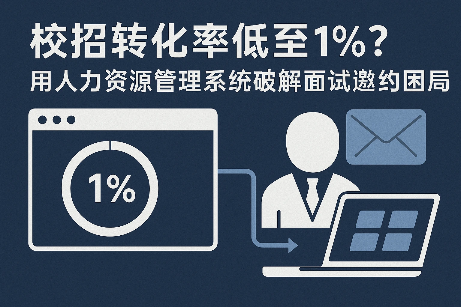 校招转化率低至1%？用人力资源管理系统破解面试邀约困局