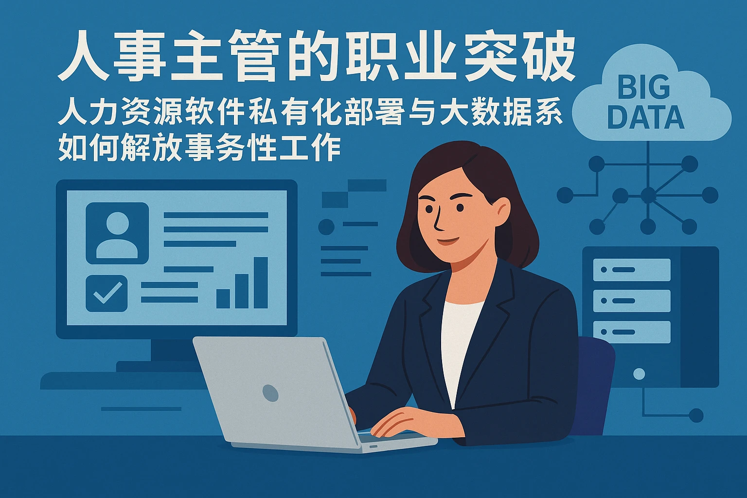 人事主管的职业突破：人力资源软件私有化部署与大数据系统如何解放事务性工作