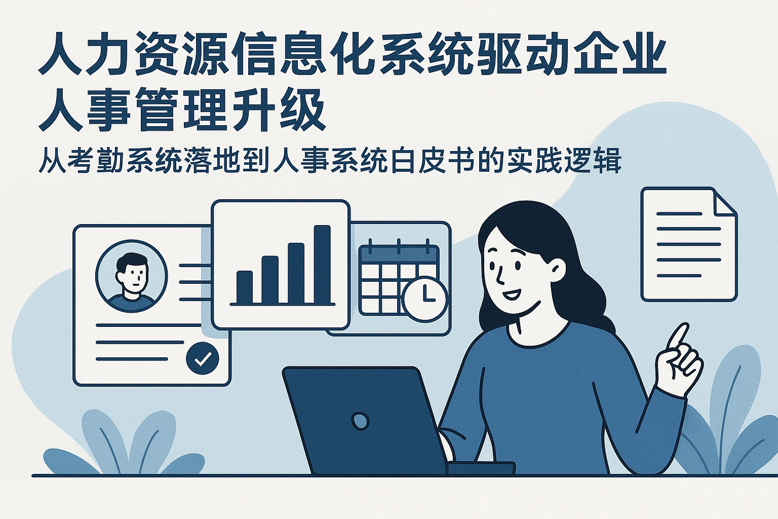 人力资源信息化系统驱动企业人事管理升级——从考勤系统落地到人事系统白皮书的实践逻辑