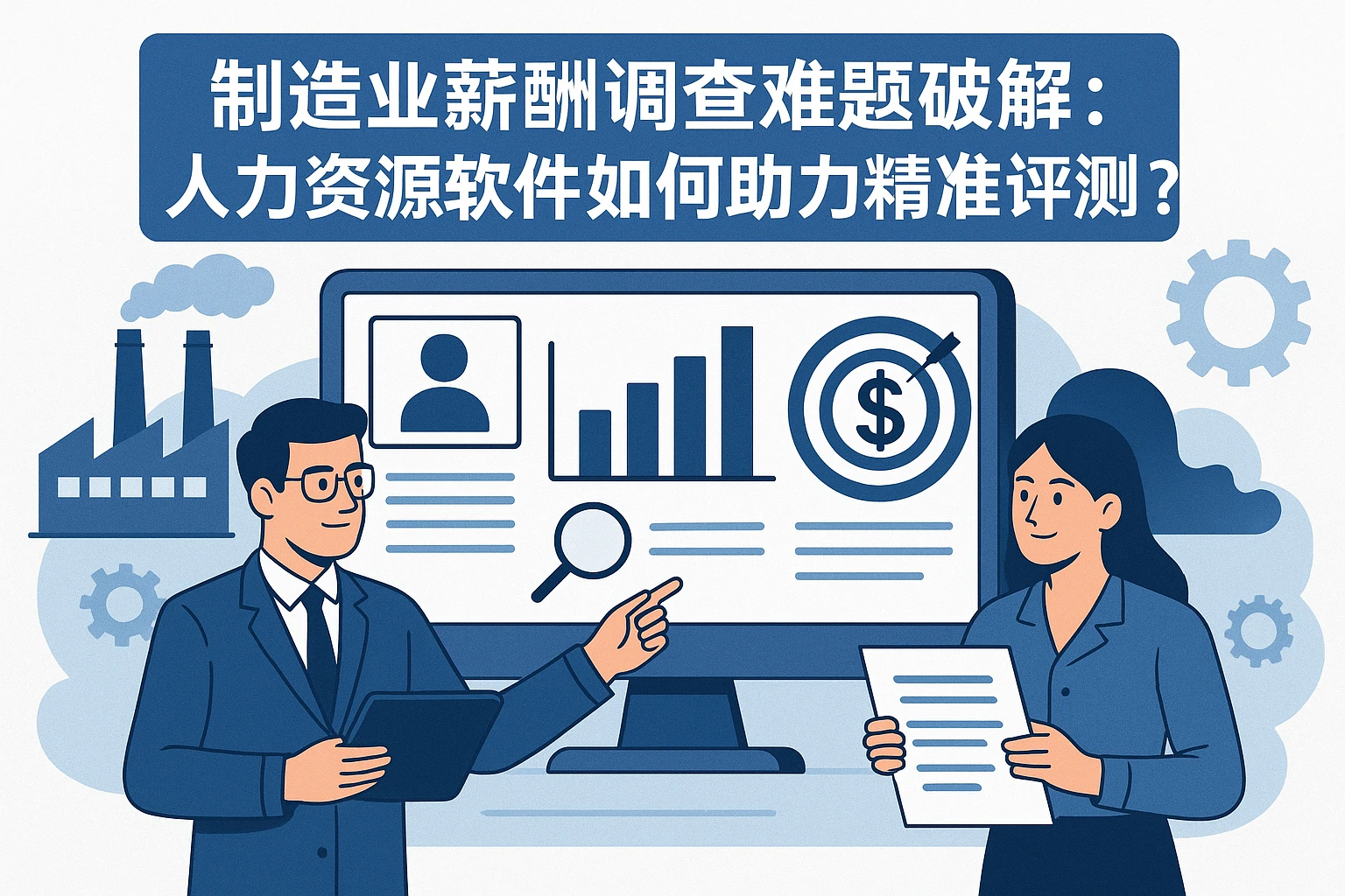 制造业薪酬调查难题破解：人力资源软件如何助力精准评测？