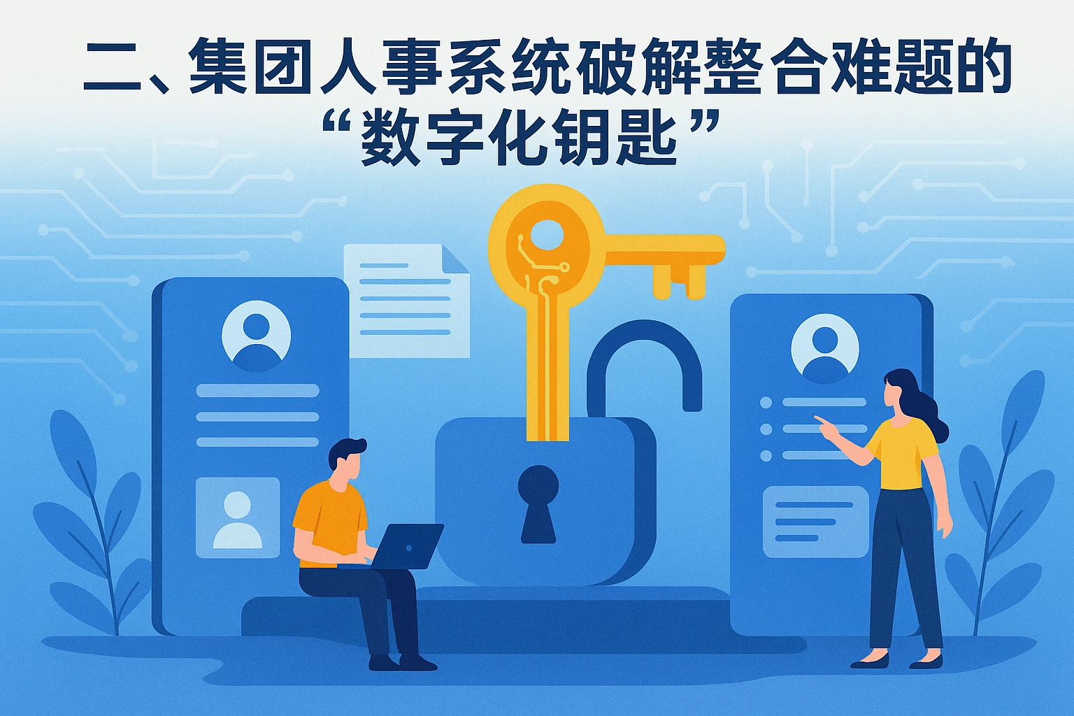 二、集团人事系统：破解整合难题的“数字化钥匙”