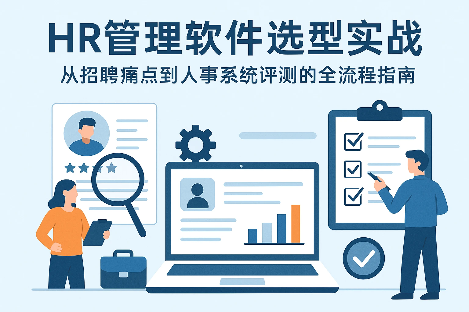 HR管理软件选型实战：从招聘痛点到人事系统评测的全流程指南