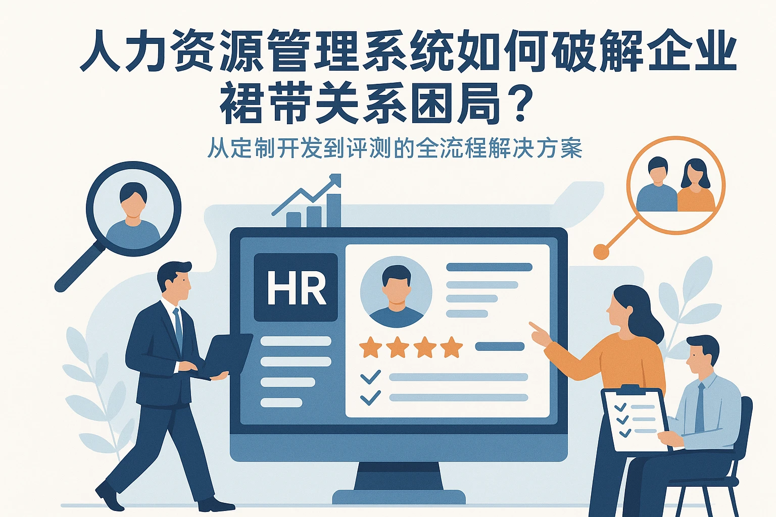 人力资源管理系统如何破解企业裙带关系困局？从定制开发到评测的全流程解决方案