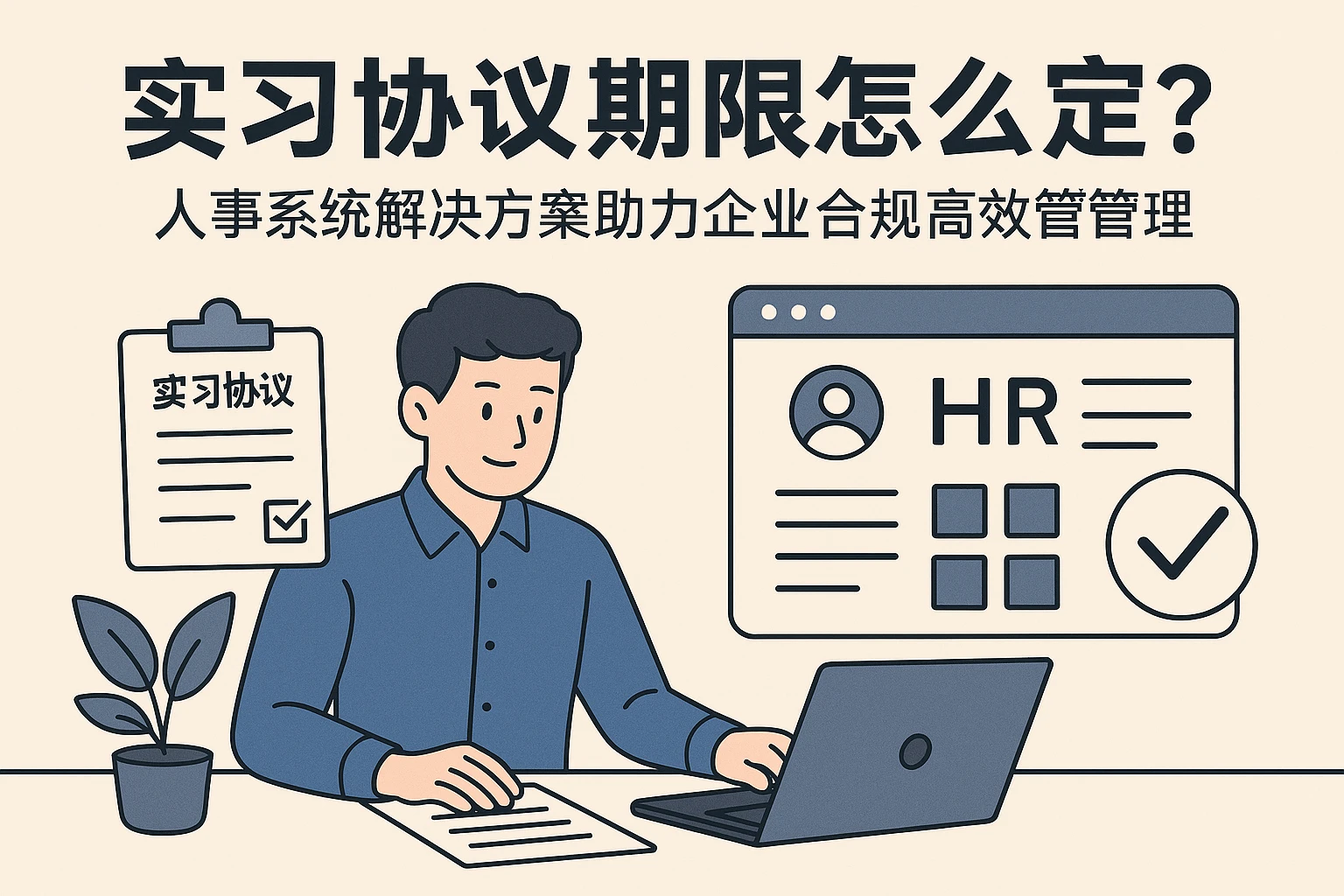 实习协议期限怎么定？人事系统解决方案助力企业合规高效管理