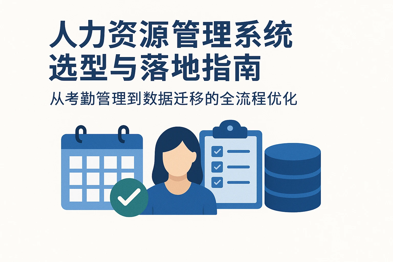 人力资源管理系统选型与落地指南：从考勤管理到数据迁移的全流程优化