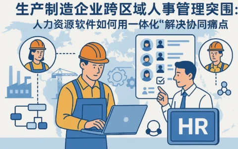 生产制造企业跨区域人事管理突围：人力资源软件如何用“一体化”解决协同痛点
