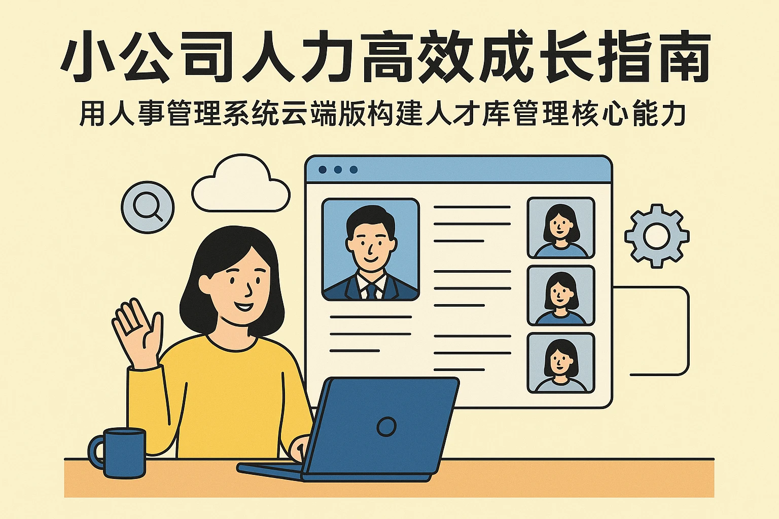 小公司人力高效成长指南：用人事管理系统云端版构建人才库管理核心能力