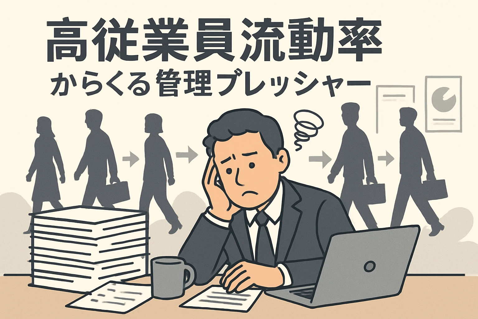2. 高员工流动率带来的管理压力
