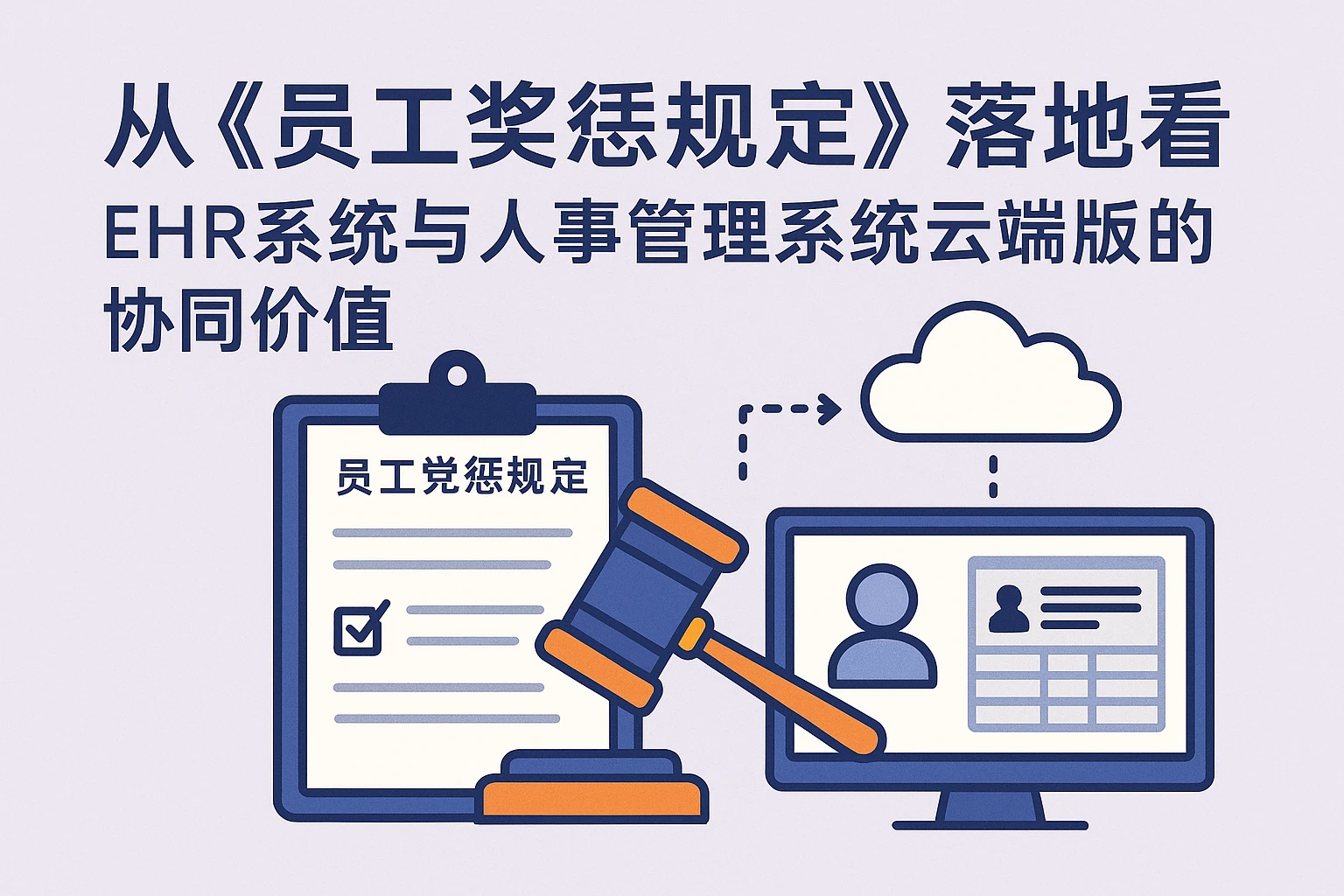 从《员工奖惩规定》落地看EHR系统与人事管理系统云端版的协同价值
