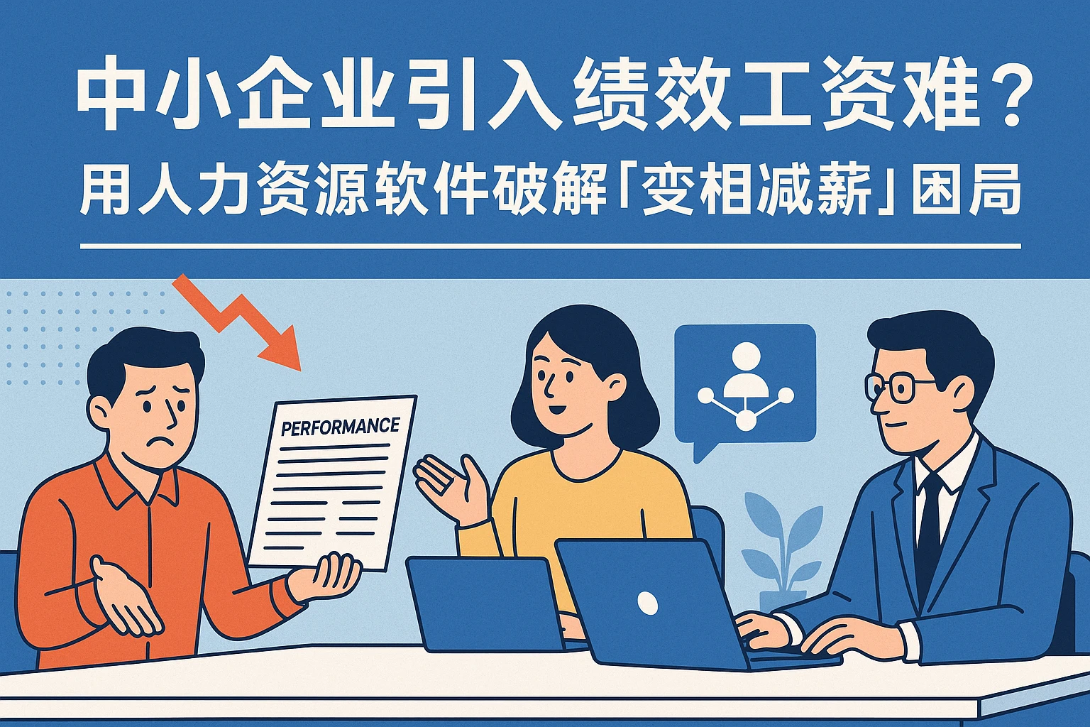 中小企业引入绩效工资难？用人力资源软件破解「变相减薪」困局