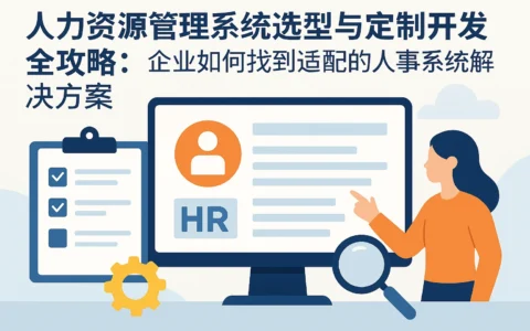 人力资源管理系统选型与定制开发全攻略：企业如何找到适配的人事系统解决方案