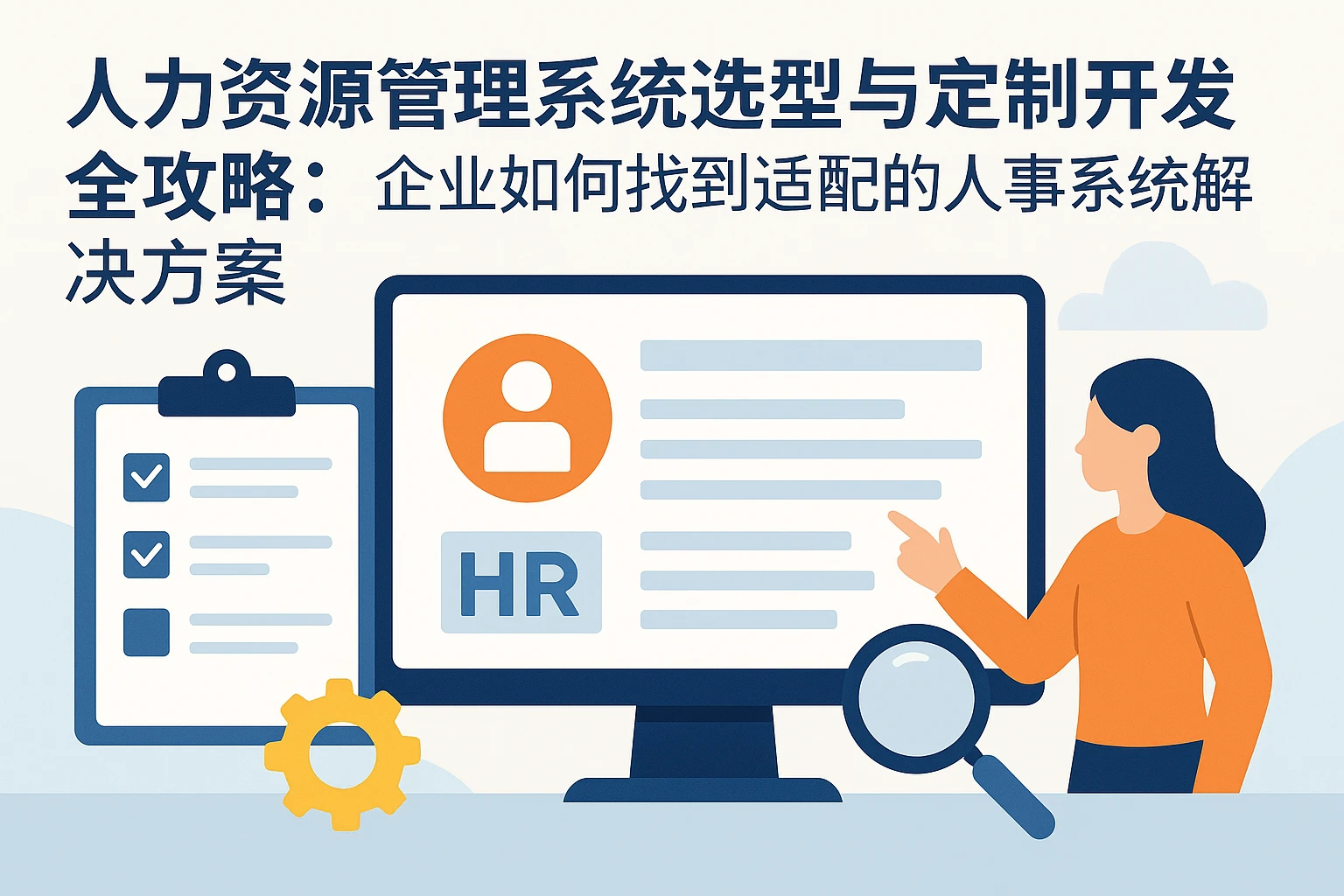 人力资源管理系统选型与定制开发全攻略：企业如何找到适配的人事系统解决方案
