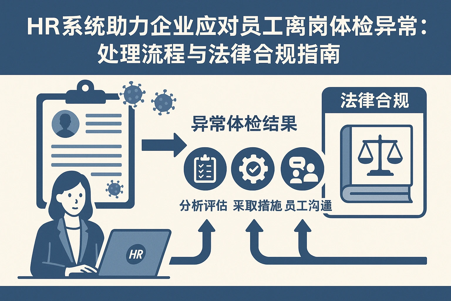 HR系统助力企业应对员工离岗体检异常：处理流程与法律合规指南