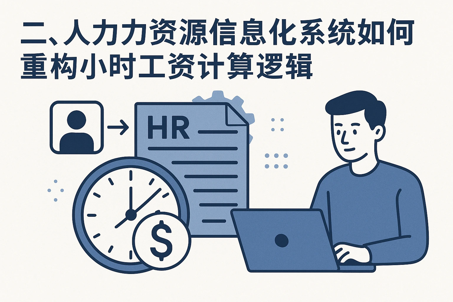 二、人力资源信息化系统如何重构小时工资计算逻辑