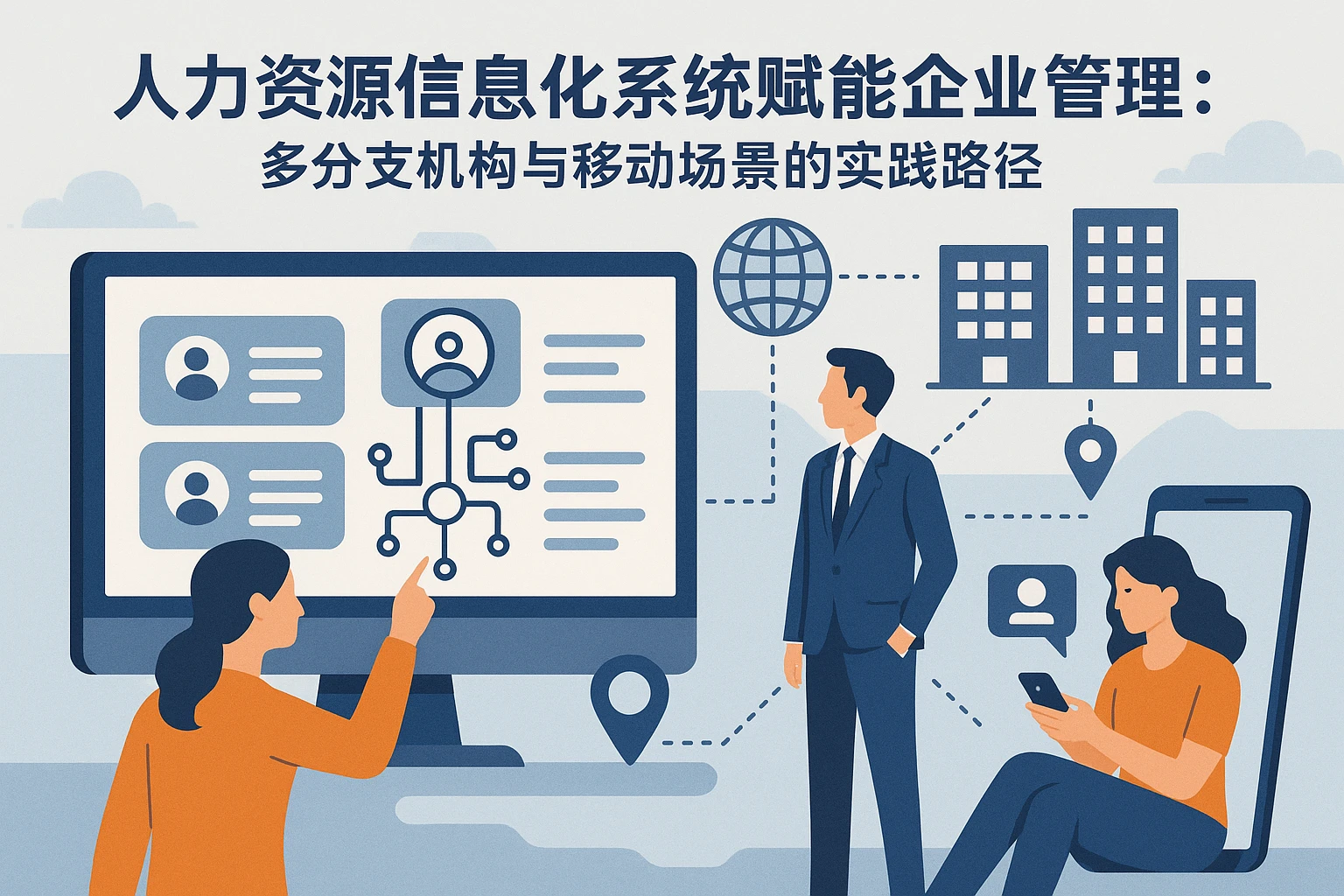 人力资源信息化系统赋能企业管理：多分支机构与移动场景的实践路径
