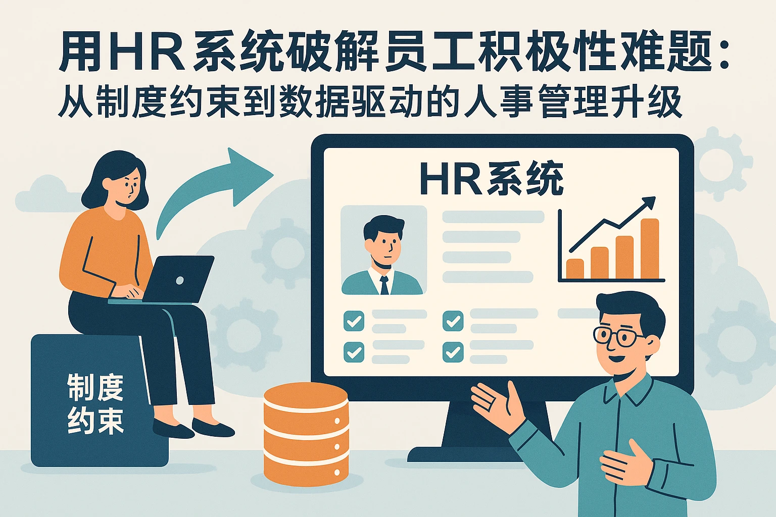 用HR系统破解员工积极性难题：从制度约束到数据驱动的人事管理升级