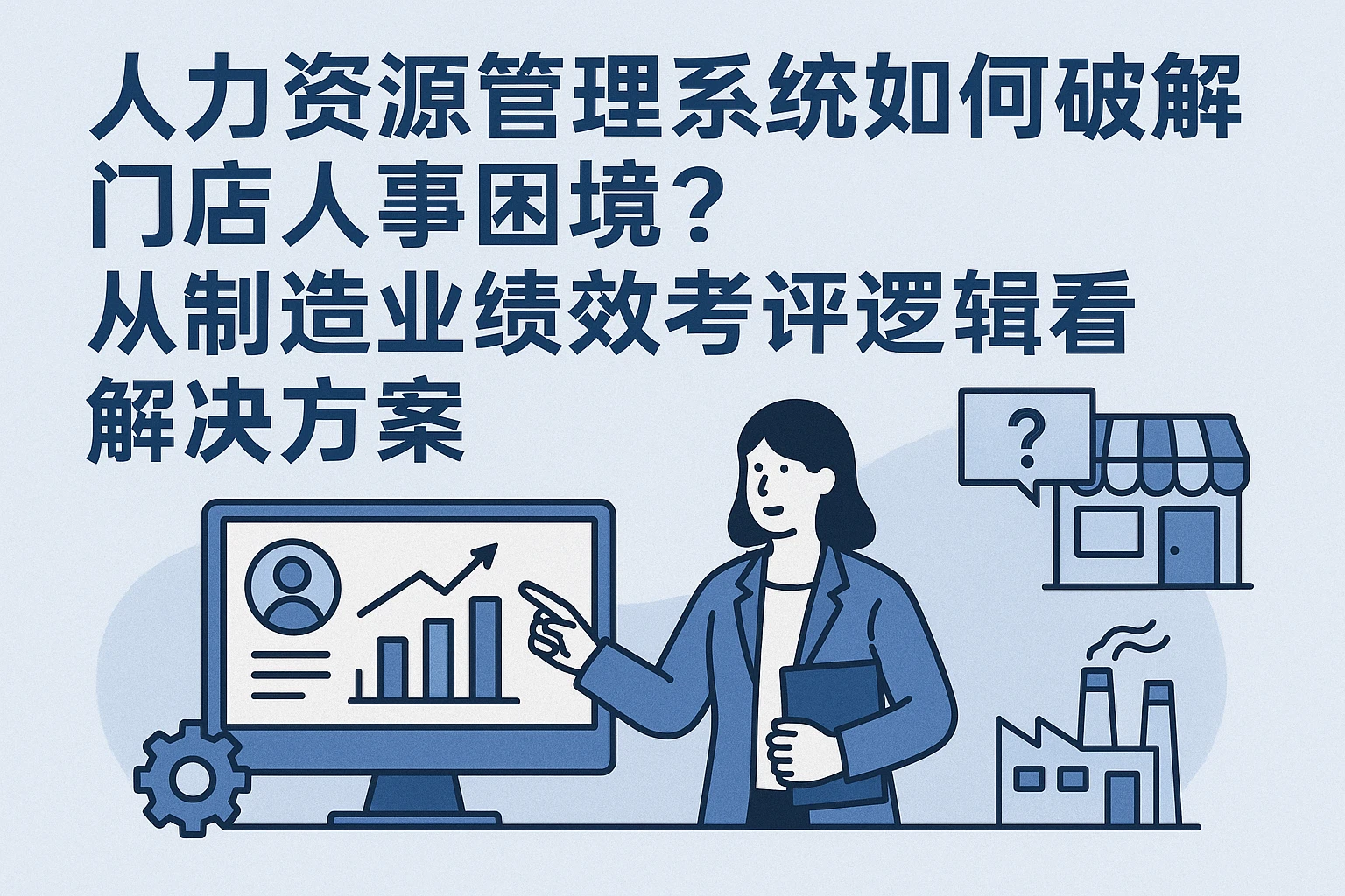 人力资源管理系统如何破解门店人事困境？从制造业绩效考评逻辑看解决方案