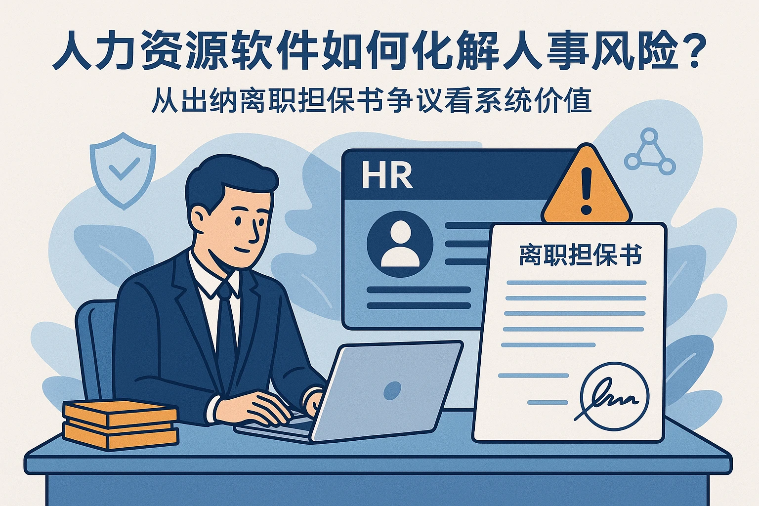人力资源软件如何化解人事风险？从出纳离职担保书争议看系统价值