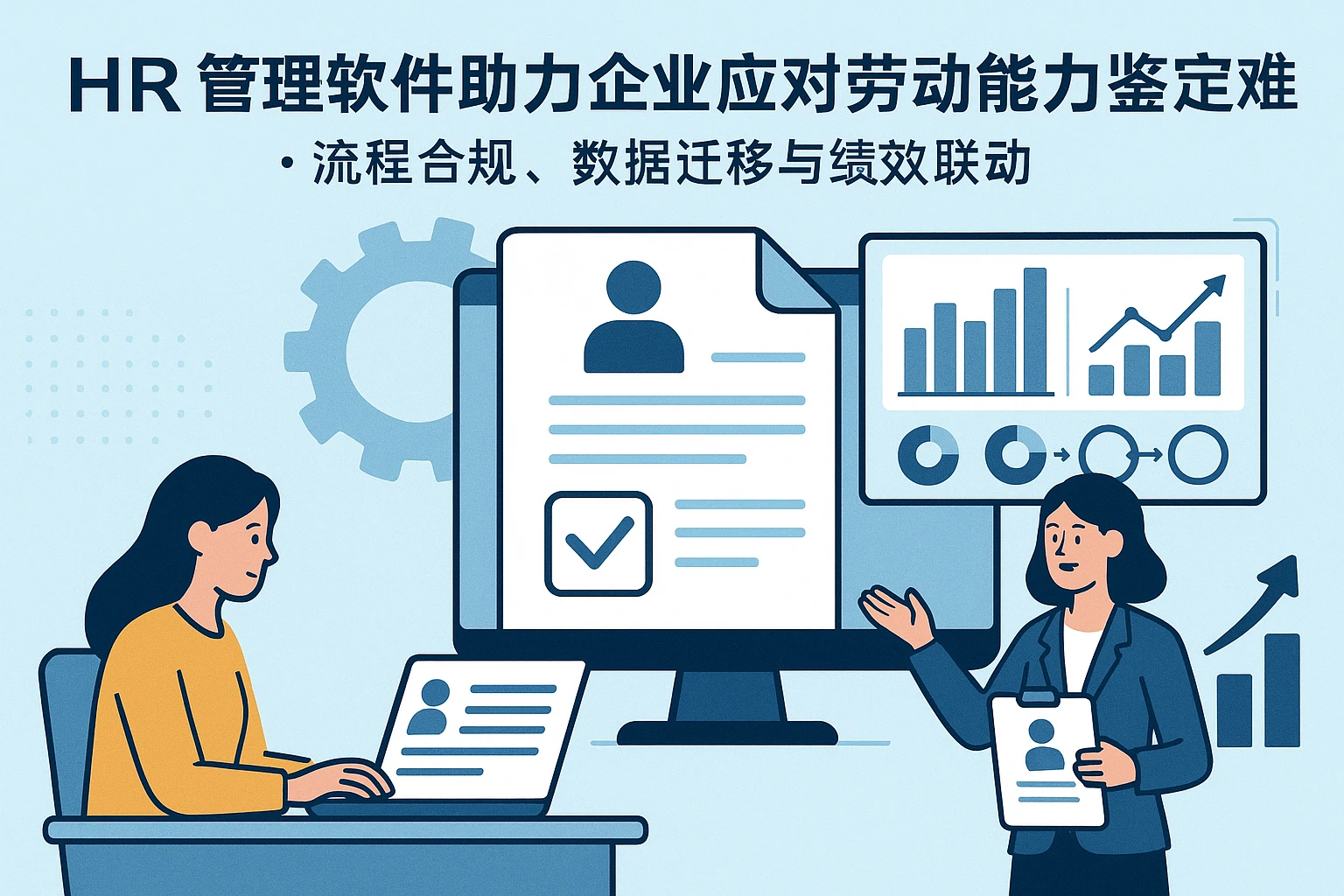 HR管理软件助力企业应对劳动能力鉴定难题：流程合规、数据迁移与绩效联动