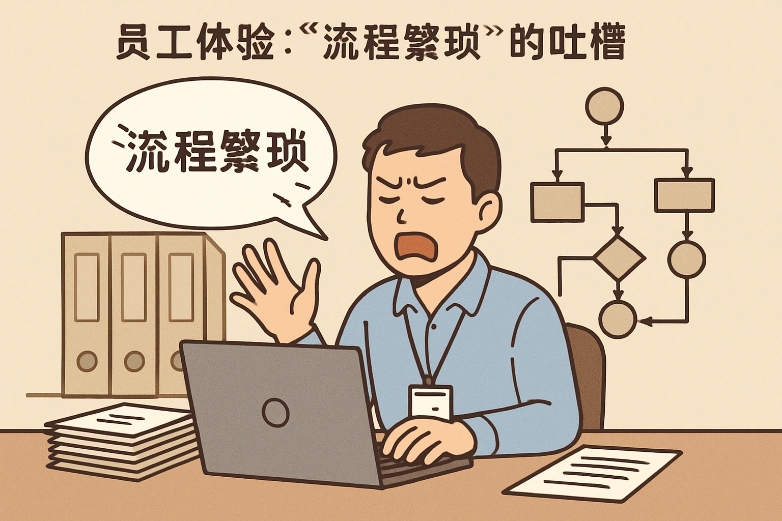 2. 员工体验：“流程繁琐”的吐槽