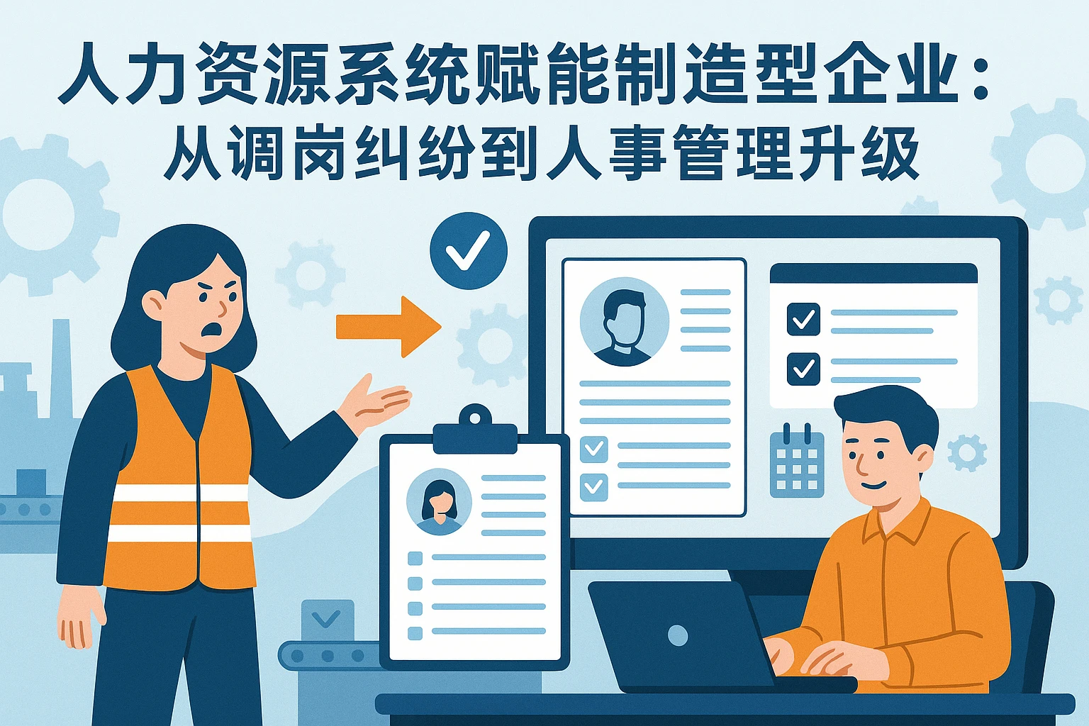 人力资源系统赋能制造型企业:从调岗纠纷到人事管理升级