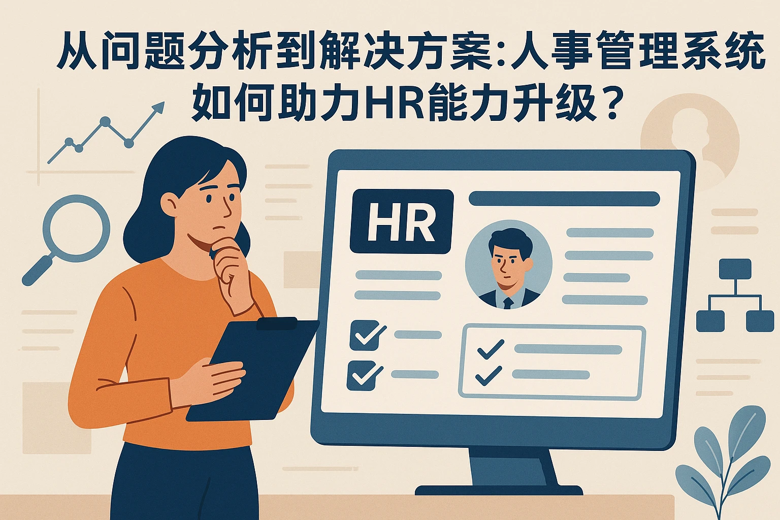 从问题分析到解决方案：人事管理系统如何助力HR能力升级？
