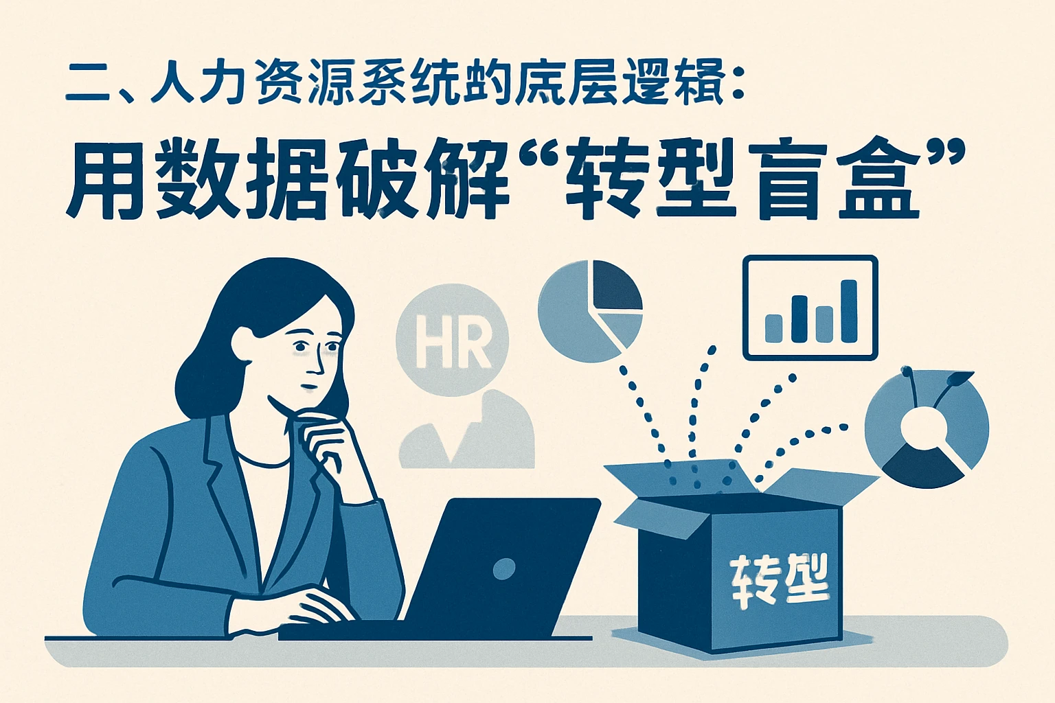 二、人力资源系统的底层逻辑：用数据破解“转型盲盒”