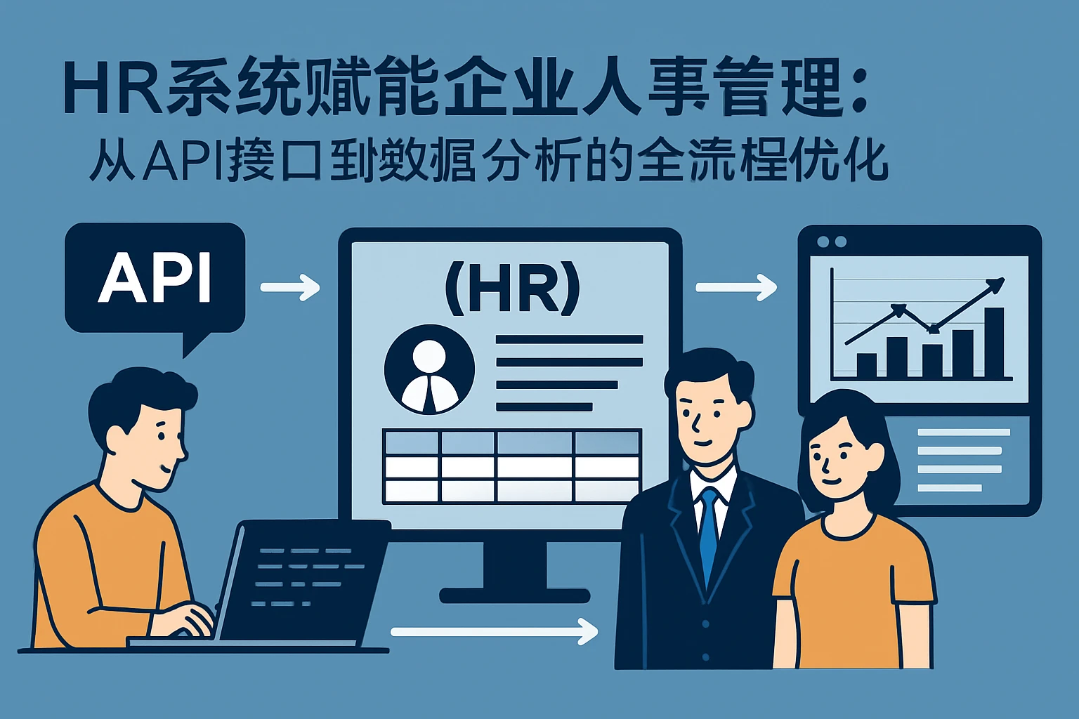 HR系统赋能企业人事管理：从API接口到数据分析的全流程优化