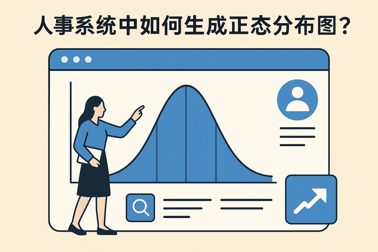 2. 人事系统中如何生成正态分布图？