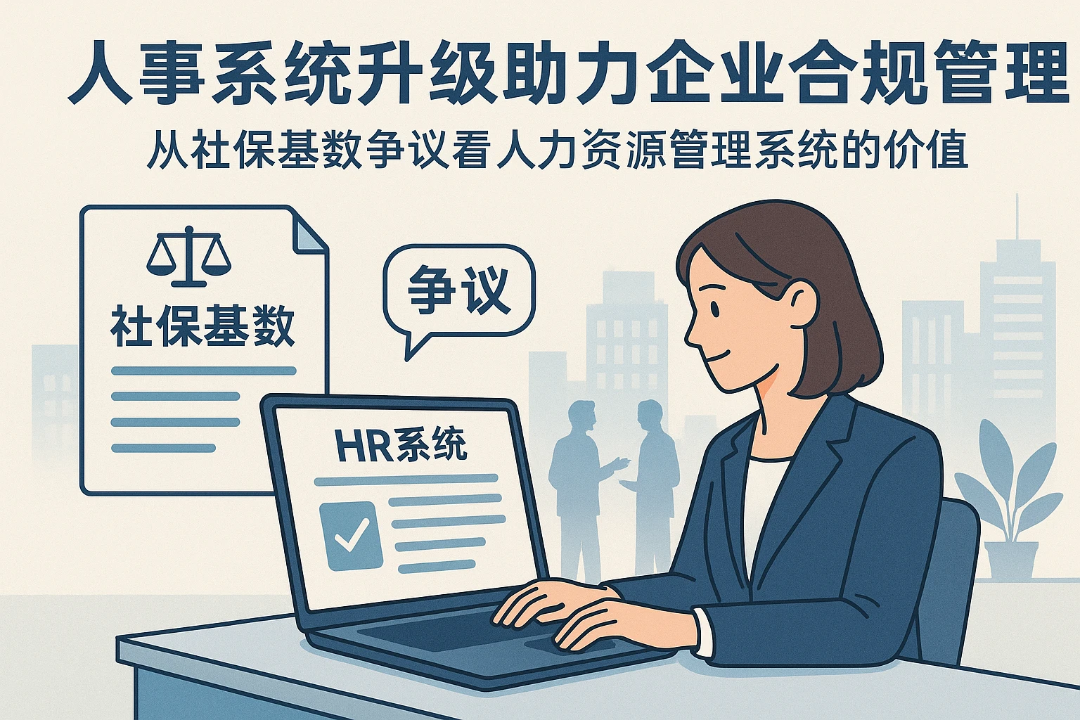 人事系统升级助力企业合规管理：从社保基数争议看人力资源管理系统的价值