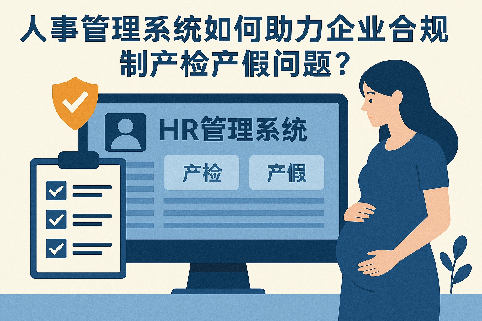 人事管理系统如何助力企业合规处理产检与产假问题？