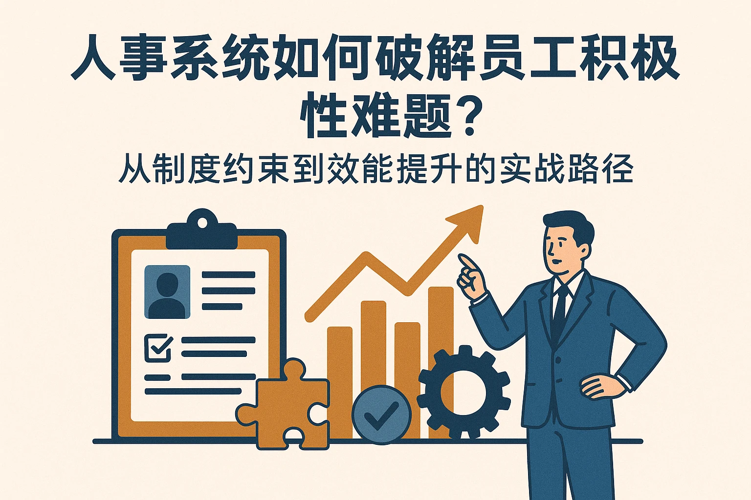 人事系统如何破解员工积极性难题？从制度约束到效能提升的实战路径