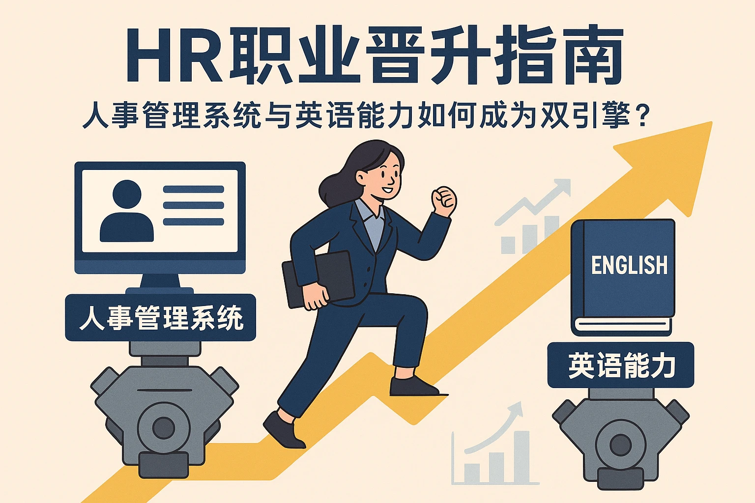 HR职业晋升指南：人事管理系统与英语能力如何成为双引擎？