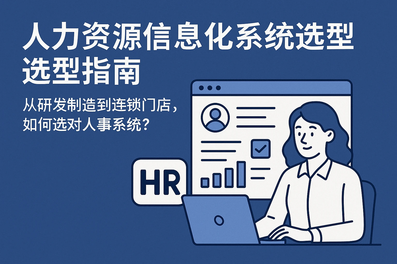 人力资源信息化系统选型指南：从研发制造到连锁门店，如何选对人事系统？