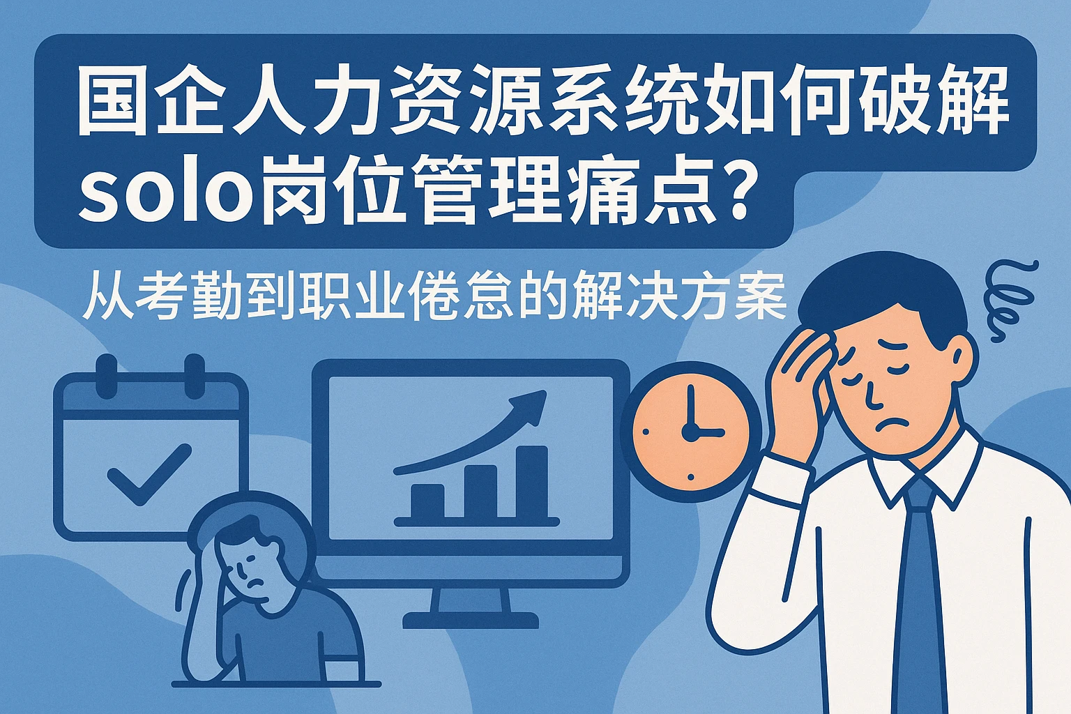 国企人力资源系统如何破解 solo 岗位管理痛点？从考勤到职业倦怠的解决方案