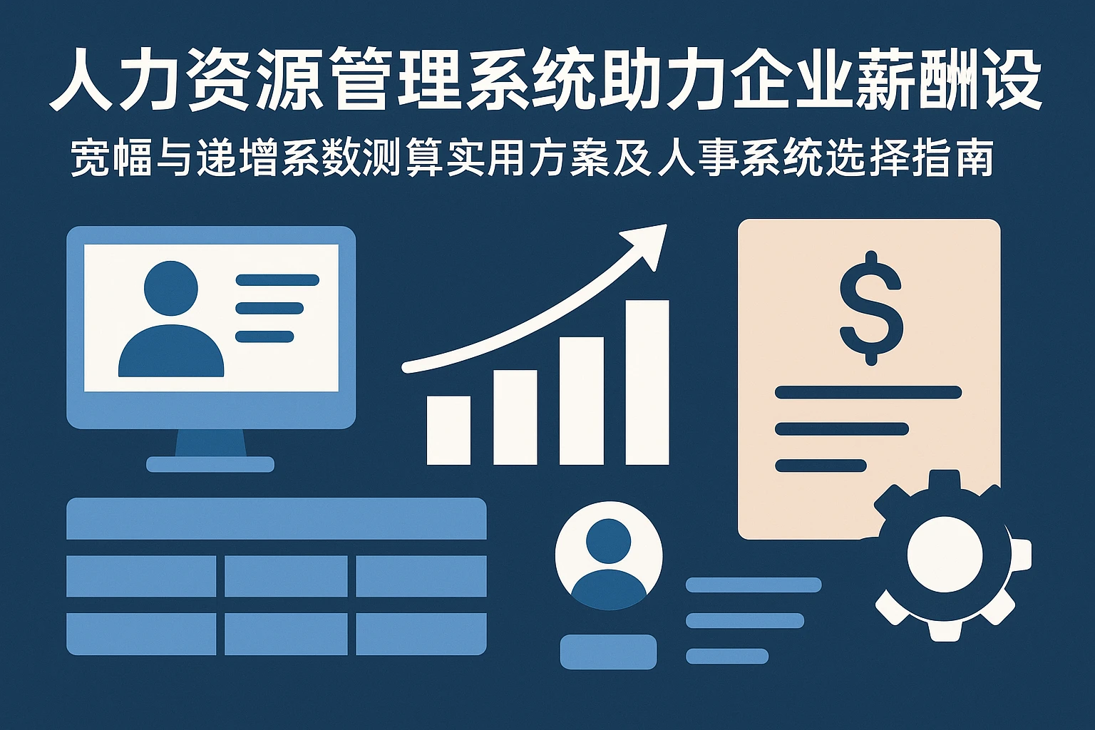 人力资源管理系统助力企业薪酬设计：宽幅与递增系数测算实用方案及人事系统选择指南