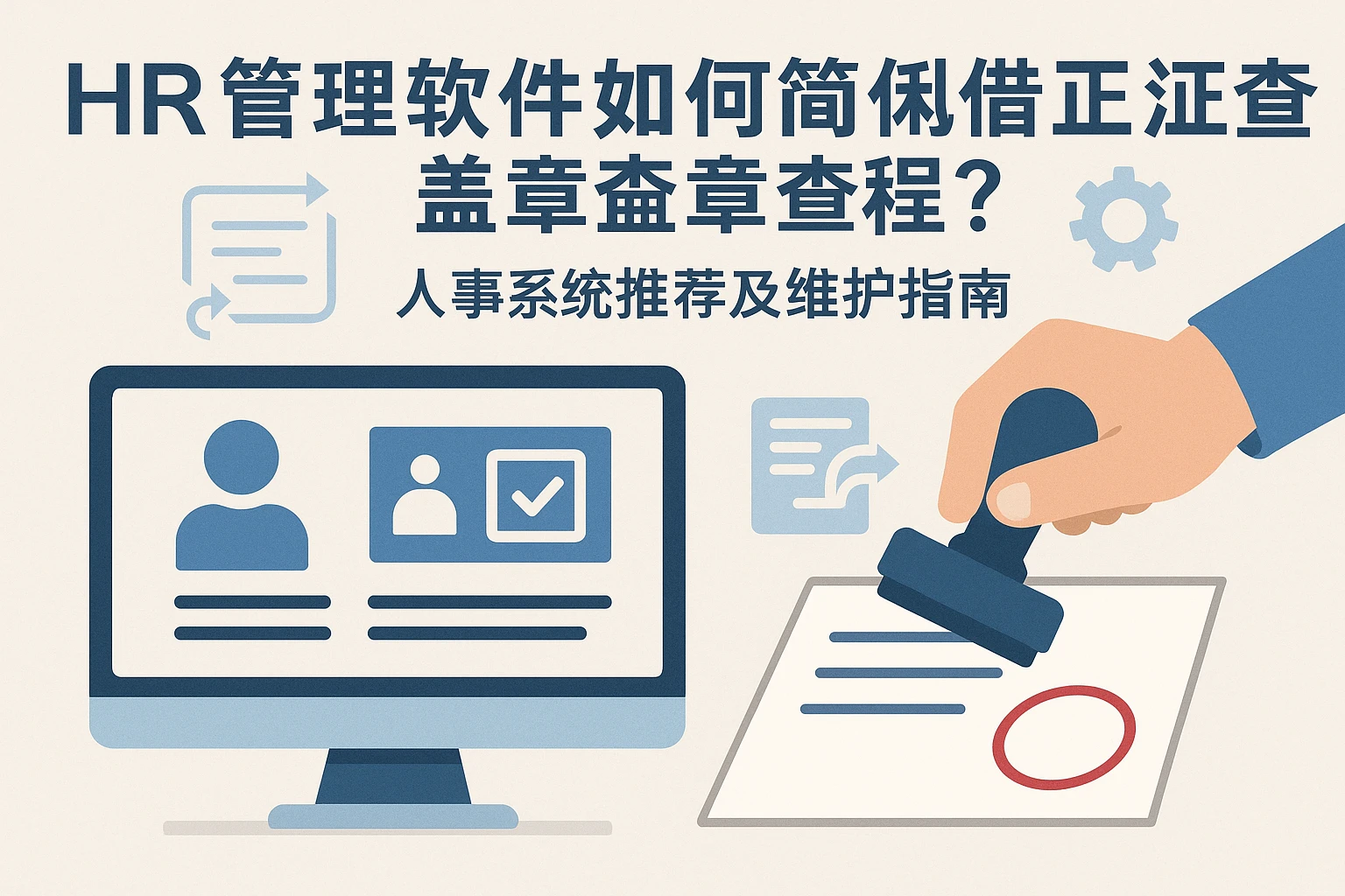 HR管理软件如何简化借调与正式调动盖章流程？人事系统推荐及维护指南