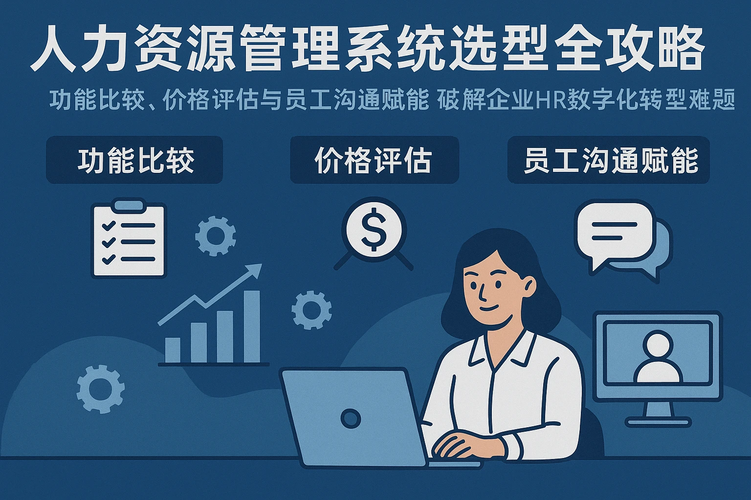 人力资源管理系统选型全攻略：功能比较、价格评估与员工沟通赋能，破解企业HR数字化转型难题
