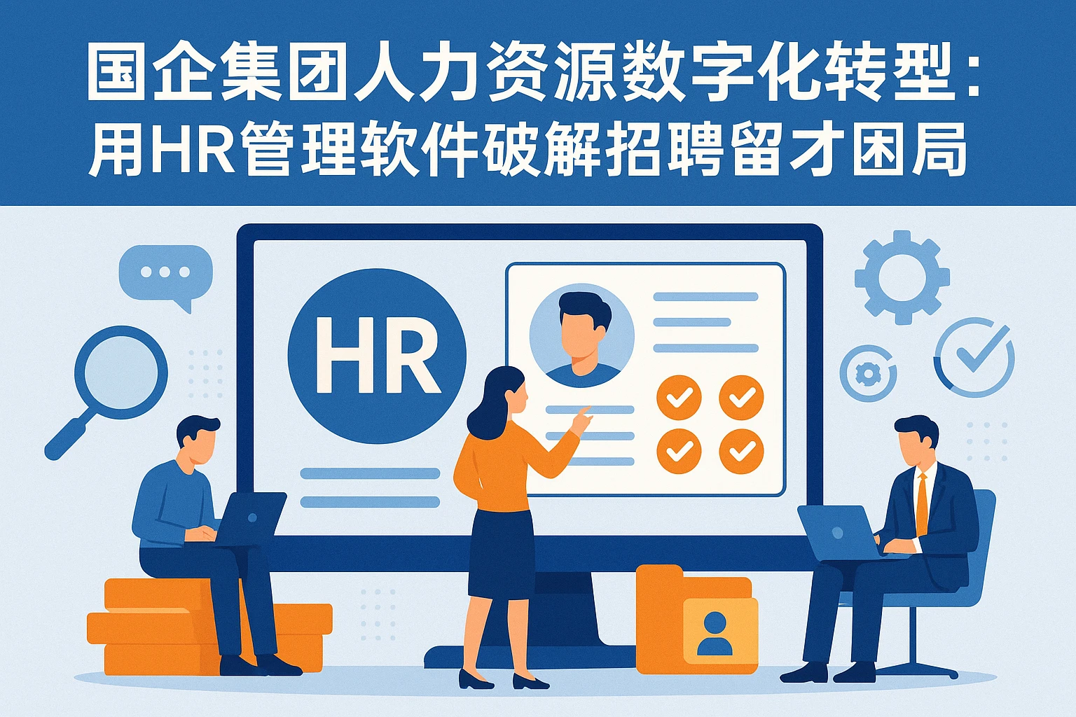 国企集团人力资源数字化转型：用HR管理软件破解招聘留才困局