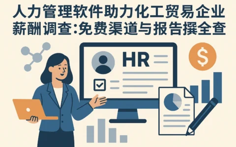 人事管理软件助力化工贸易企业薪酬调研：免费渠道与报告撰写全指南