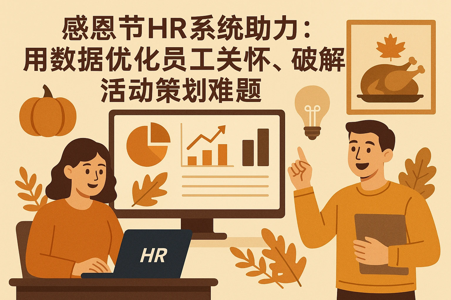 感恩节HR系统助力：用数据优化员工关怀，破解活动策划难题