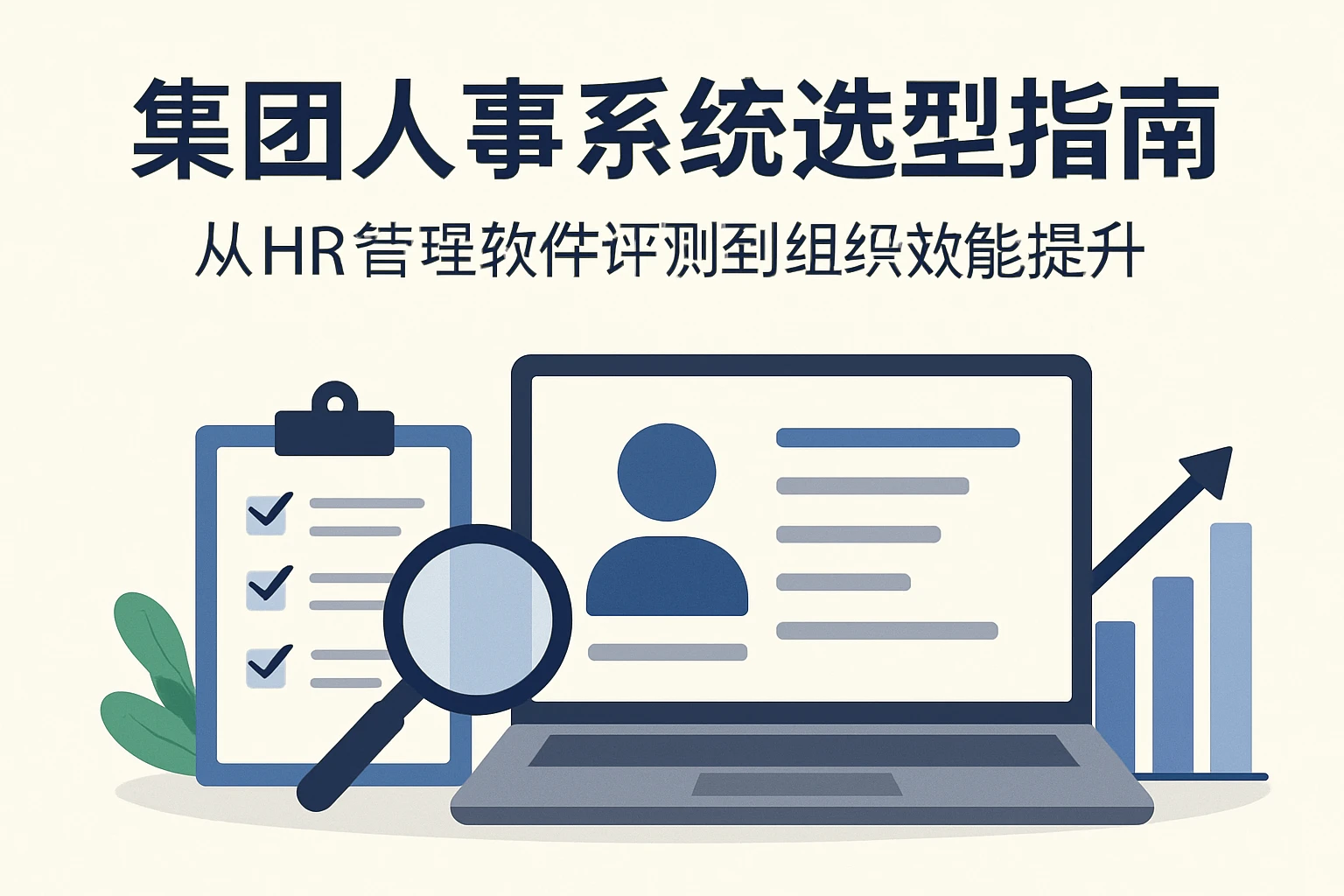 集团人事系统选型指南：从HR管理软件评测到组织效能提升